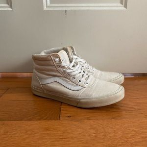 VANS SK8-Hi white sneakers